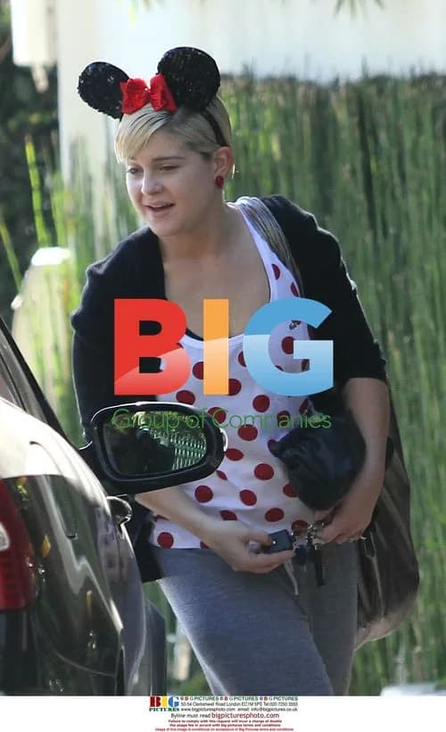 Kelly Osbourne in Minnie Mouse Outfit