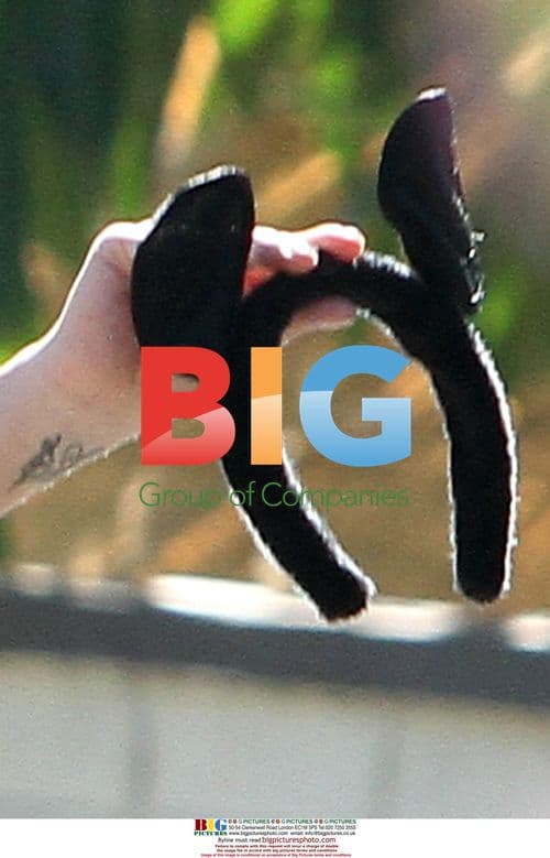 Kelly Osbourne in Minnie Mouse Outfit