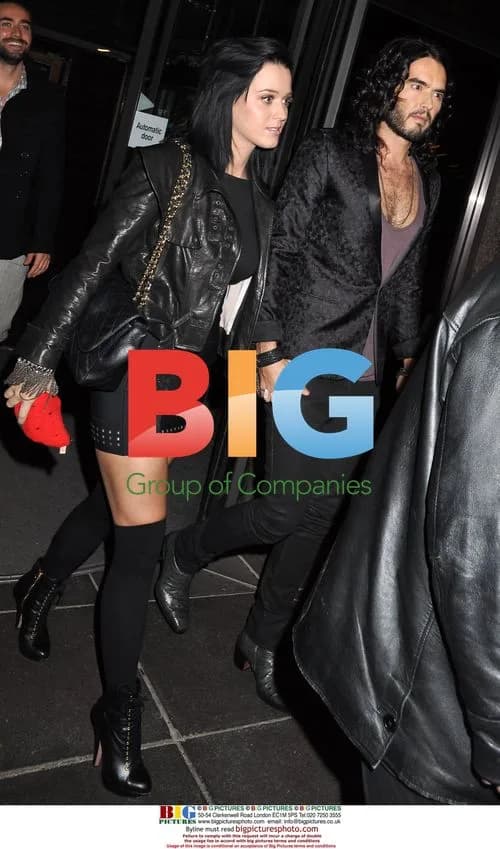 Russell Brand and Katy Perry at The Late Late Show