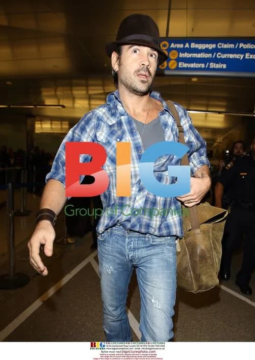 Colin Farrell at LAX Airport