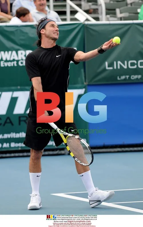 Gavin Rossdale at Pro-Celebrity Tennis Event