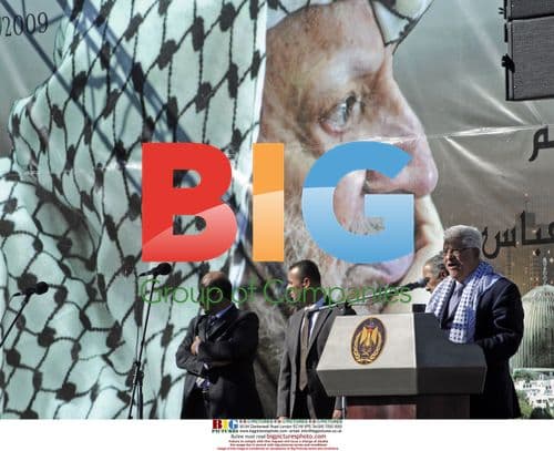Mahmoud Abbas at Yasser Arafat Rally