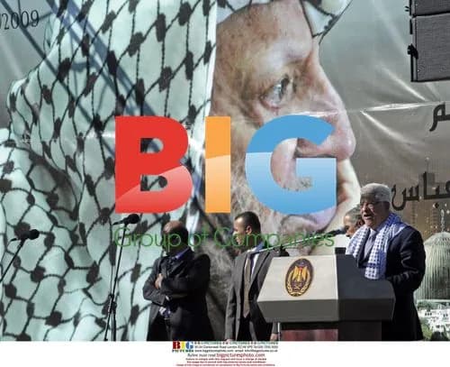 Mahmoud Abbas at Yasser Arafat Rally