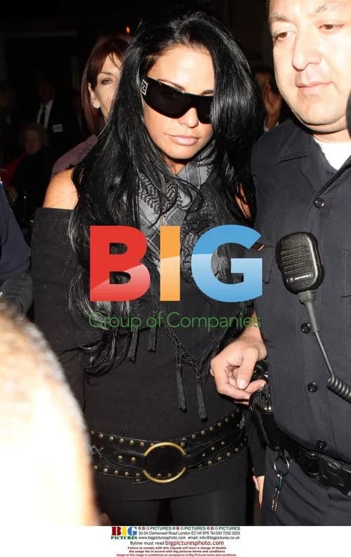 Katie Price Arrives at LAX