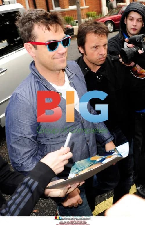 Robbie Williams at BBC Radio 1 Live Lounge