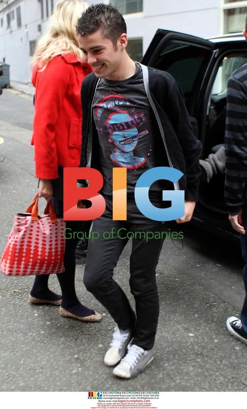 X Factor contestants arrive for rehearsals