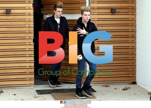 Jedward Arrive for X Factor Rehearsal