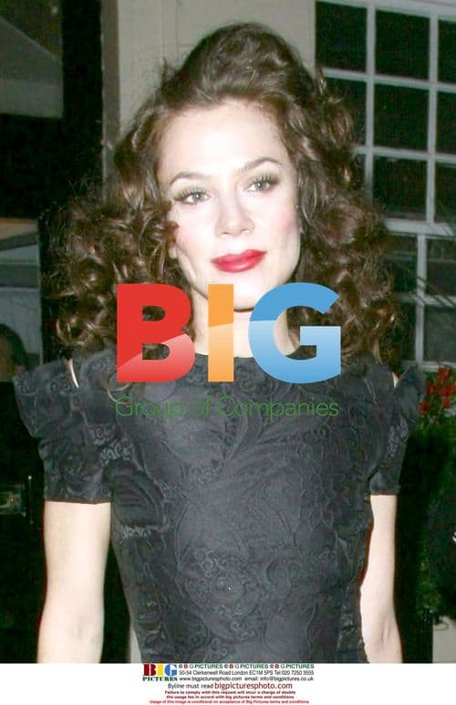 Anna Friel Leaving Theatre Royal Haymarket