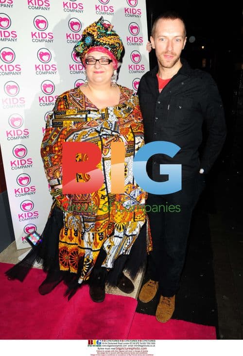 Camila Batmanghelidjh and Chris Martin at Gladrags and Handbags Party