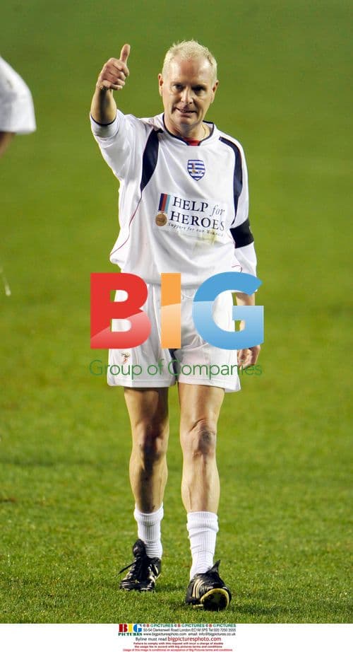 Paul Gascoigne at The Heroes Cup