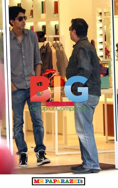 Freida Pinto and Dev Patel Lunch and Shop