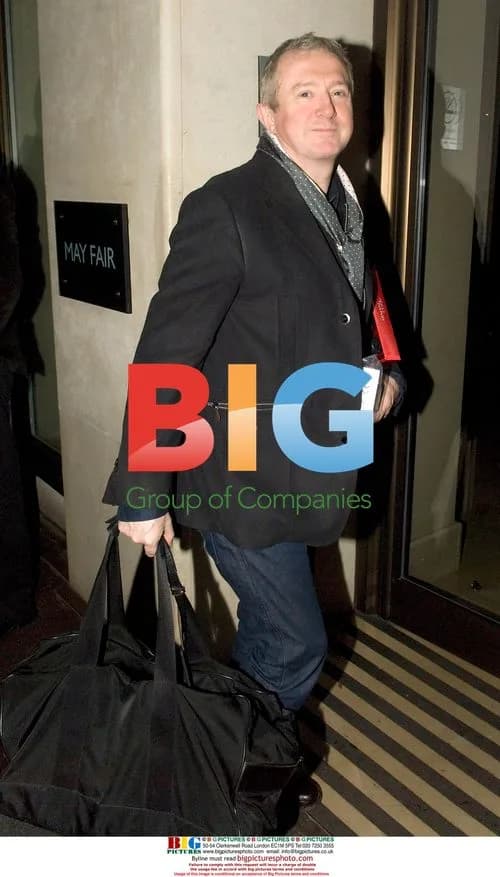 Louis Walsh Leaving Mayfair Hotel