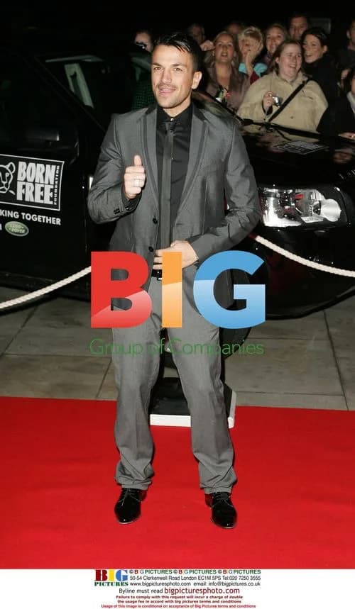 Peter Andre at Born Free Gala