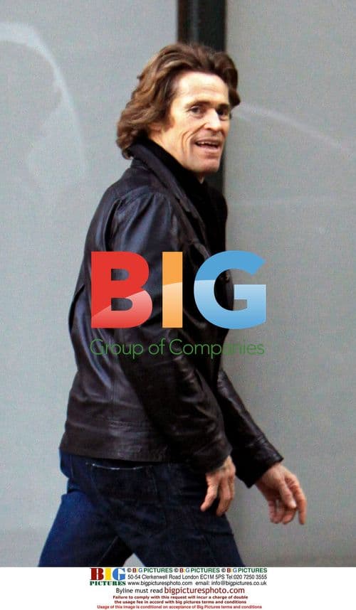 William Dafoe takes Sunday walk in New York