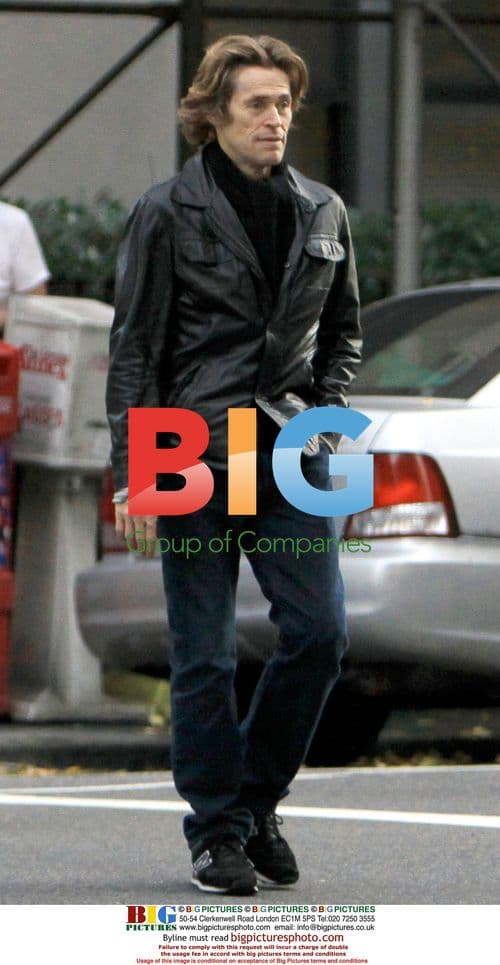 William Dafoe Takes Sunday Walk in NYC