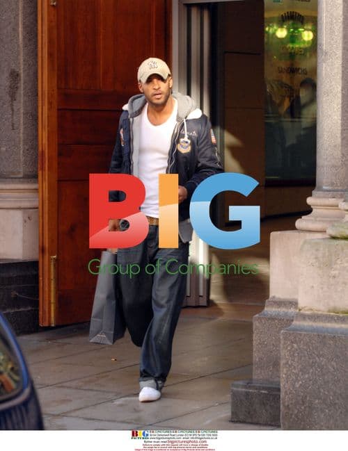 Actor Ricky Whittle Shopping in Liverpool