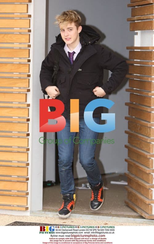 X Factor Contestants John and Edward Leaving House