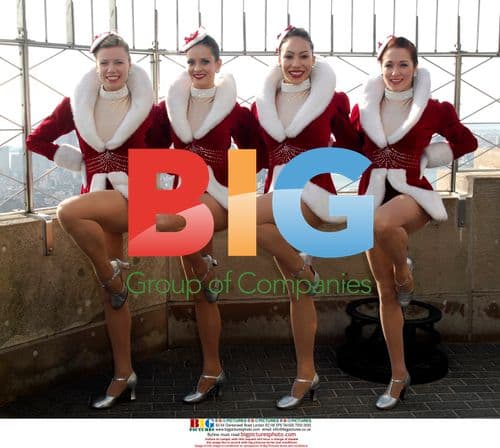 Radio City Rockettes at Empire State Building Lighting