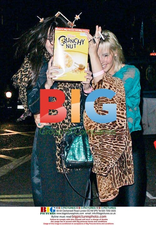 Daisy Lowe and Mystery Man After Florence and The Machine Gig