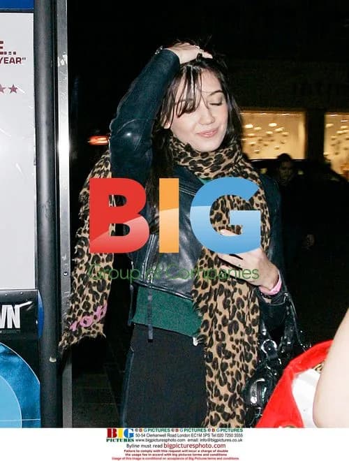 Daisy Lowe and Mystery Man After Gig