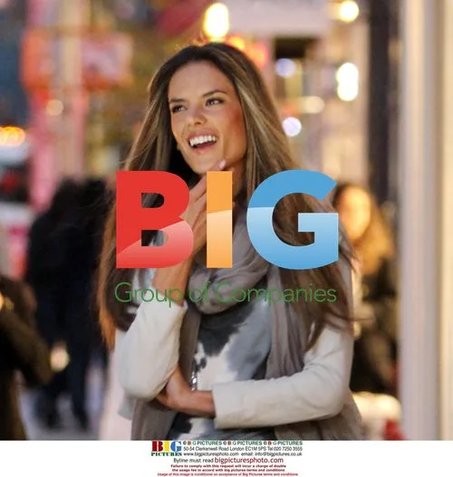Alessandra Ambrosio films Victoria's Secret promo