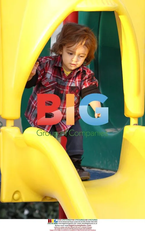 Camila Alves and Son Levi at Park