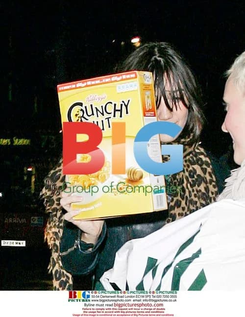 Daisy Lowe and friend leaving concert