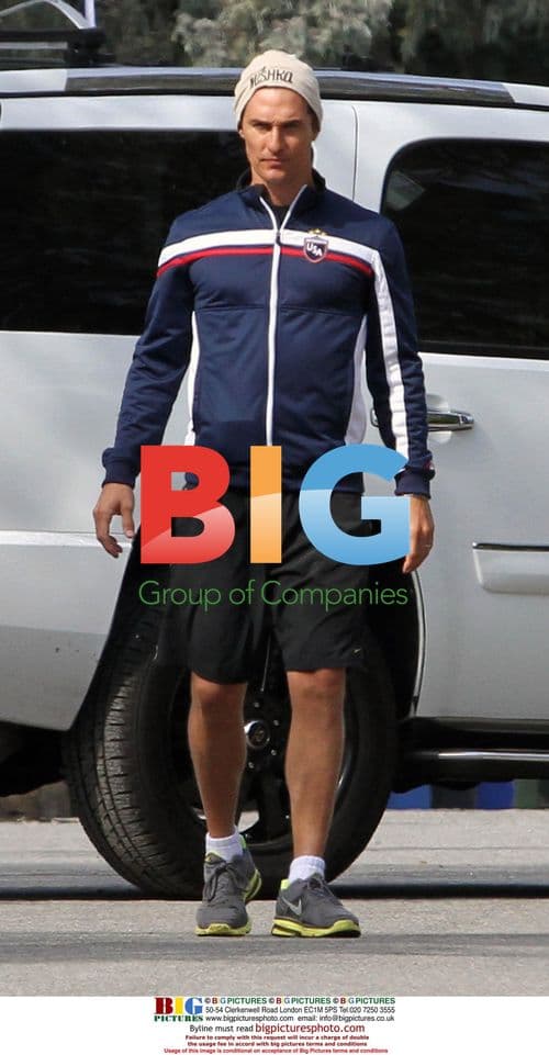 Matthew McConaughey Takes Stroll in Malibu