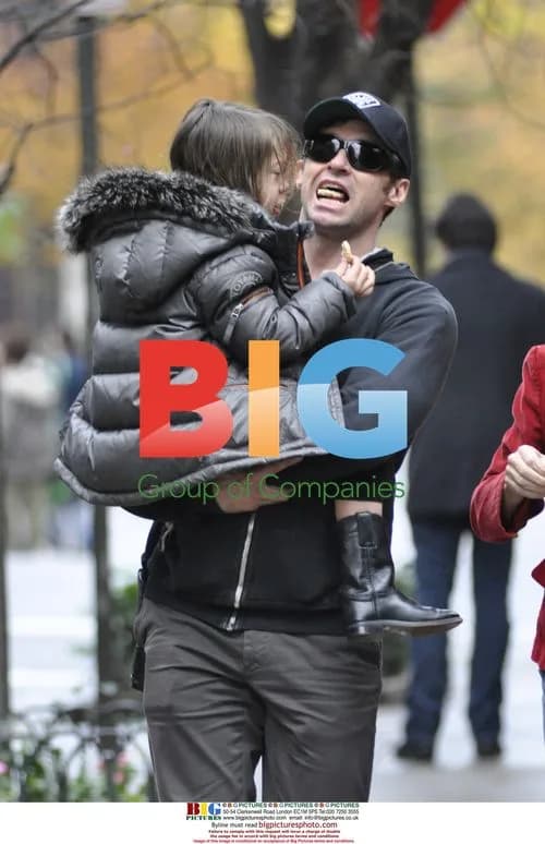 Hugh Jackman with daughter Ava