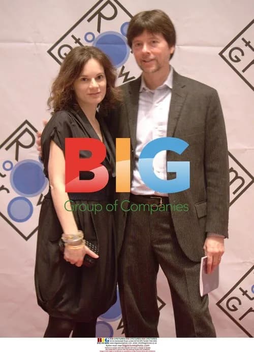 Ken Burns and Julie Deborah Brown at 'Room To Grow' Gala
