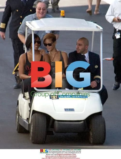 Rihanna Arrives at Cruise Ship