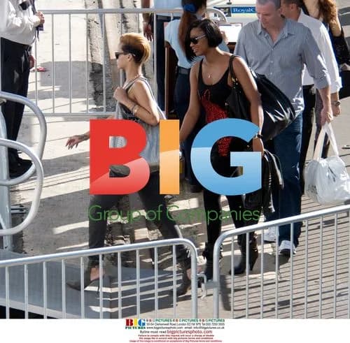 Rihanna Arrives at Cruise Ship