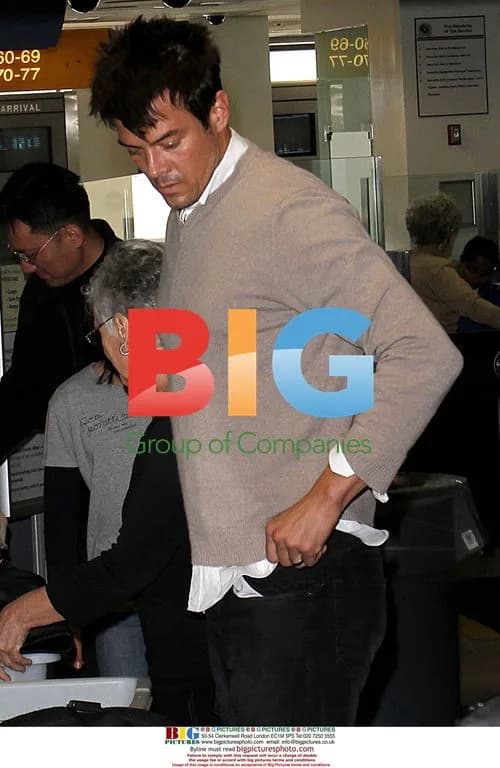 Josh Duhamel Spotted at LAX