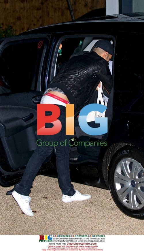 Danyl Johnson Arriving at X Factor House