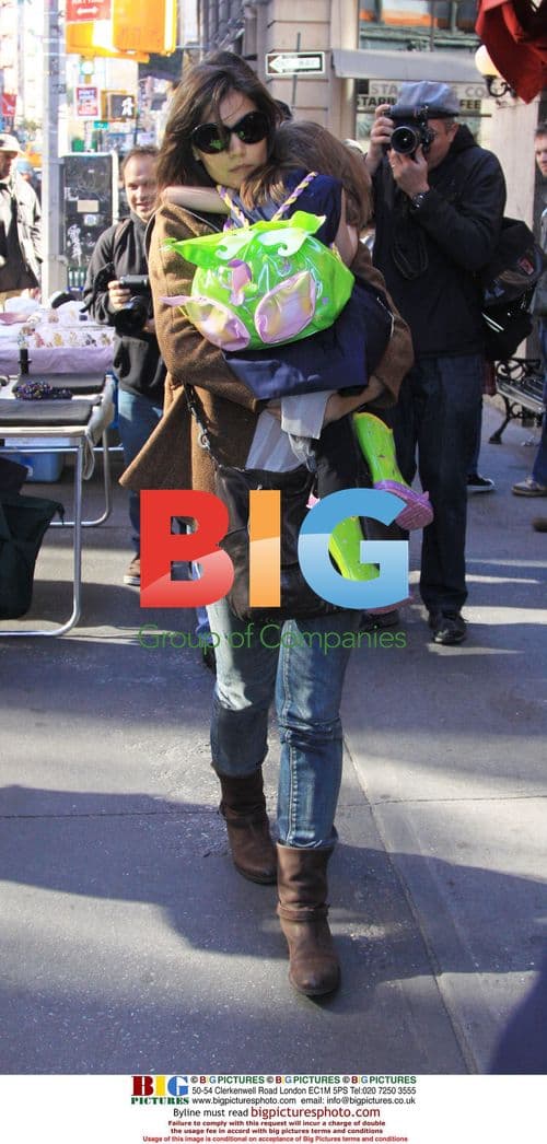 Katie Holmes and Suri Cruise in NYC