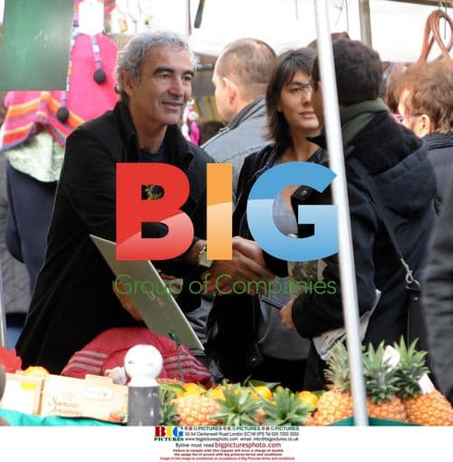 Raymond Domenech and Family in Paris