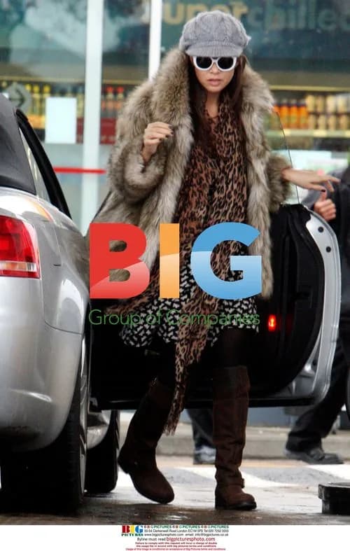 Myleene Klass Pumps Gas and Shops