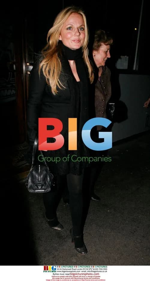 Geri Halliwell and her mum at Groucho Club