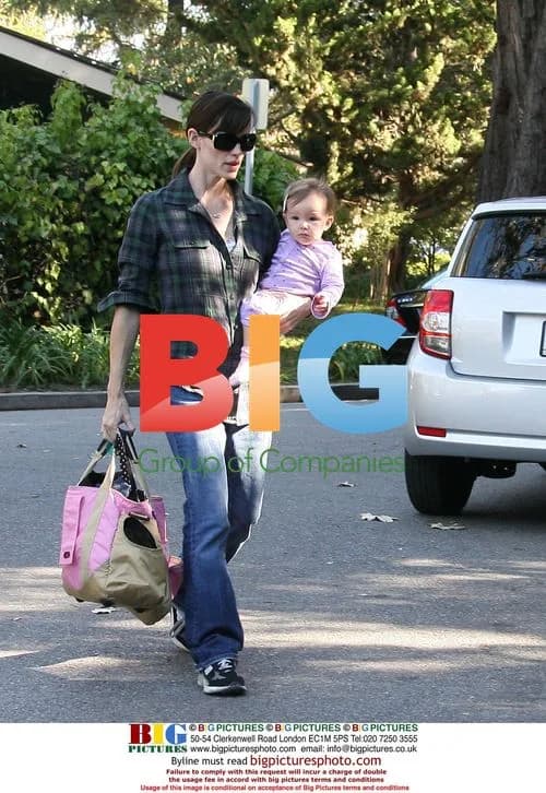 Jennifer Garner with daughter Seraphina