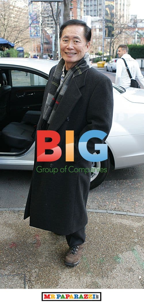 George Takei Spotted at ITV Studios