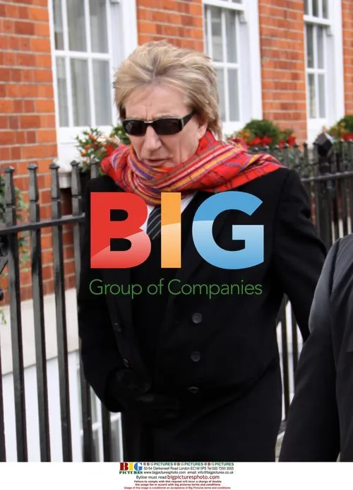 Rod Stewart Enters Jaguar in London