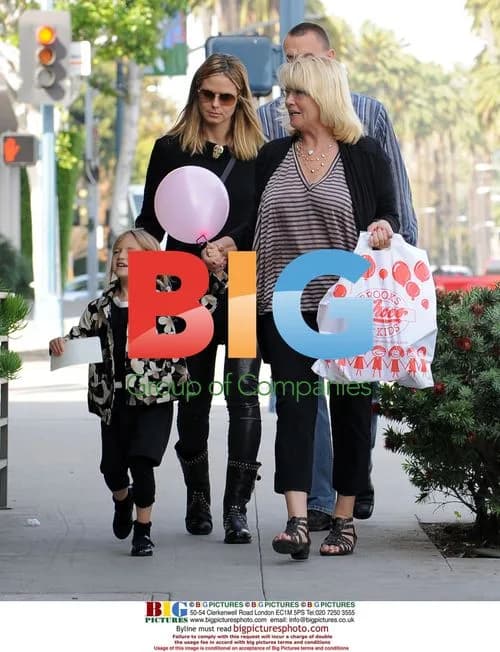 Heidi Klum and Family Shopping in Beverly Hills