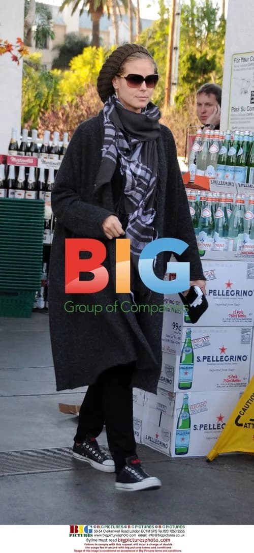 Heidi Klum Shopping in Beverly Hills