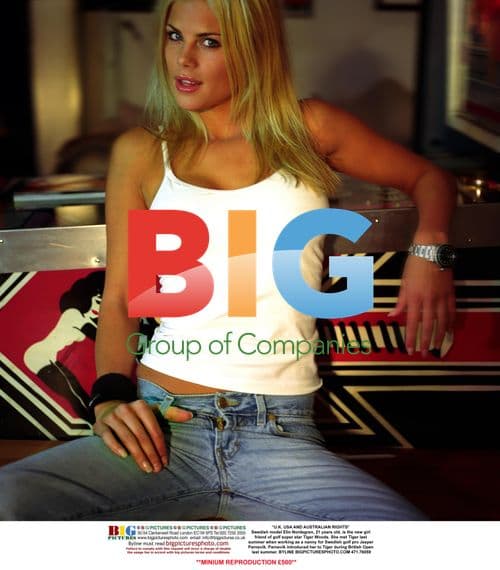 Elin Nordegren, Tiger Woods' Girlfriend