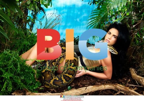 Katie Price Meets Locals in Jungle