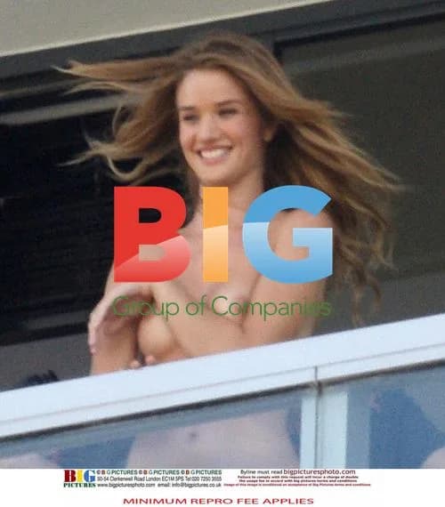 Rosie Huntington-Whiteley Topless Photoshoot