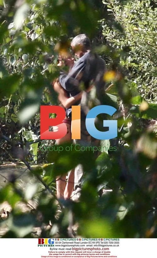 Violante Placido Topless with George Clooney on Set