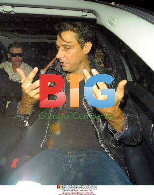 Jamie Hince at London Party