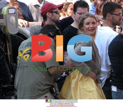 Tom Cruise and Cameron Diaz on 'Wichita' Set