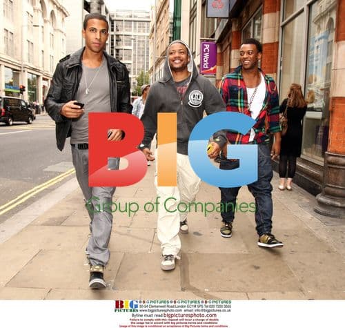 JLS Leaving Wagamamas in London
